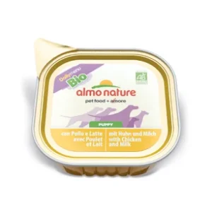 Dog DailyMenu Bio Puppy Frango e Leite 100Gr – Almo Nature