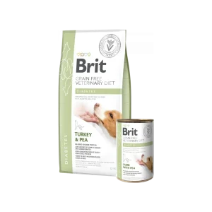 Dog Diabetes Peru e Ervilhas (Grain Free) 12Kg – Brit