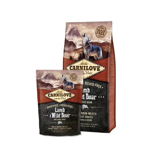 Dog Grain-Free Borrego e Alce 12Kg – Carnilove