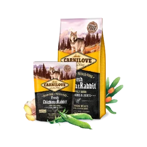 Dog Grain-Free Frango e Coelho – Carnilove