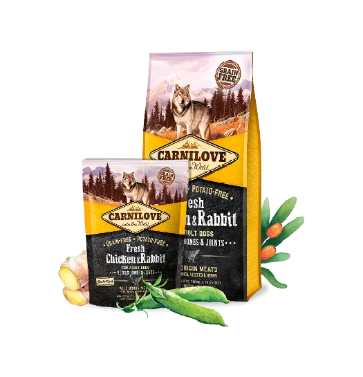 Dog Grain-Free Frango e Coelho – Carnilove