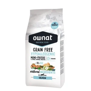 Dog Grain Free Hypoallergenic Salmão – Ownat