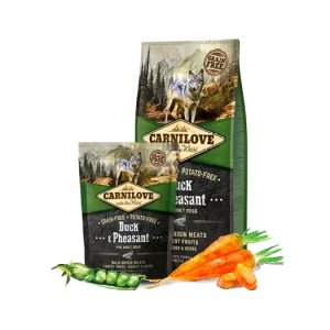 Dog Grain-Free Pato e Faisão 12Kg – Carnilove