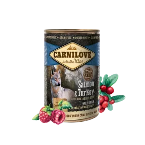 Dog Grain-Free Wet Salmão e Peru 400Gr – Carnilove