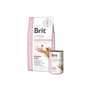 Dog Hypoallergenic Salmão e Ervilha – Brit