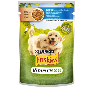 Dog Júnior Frango e Cenouras 4x100gr