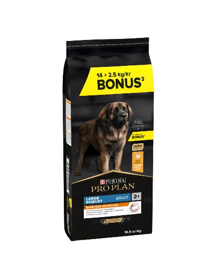 Dog Large Robust Adult Frango 14Kg + 2,5Kg (Oferta) – Pro Plan