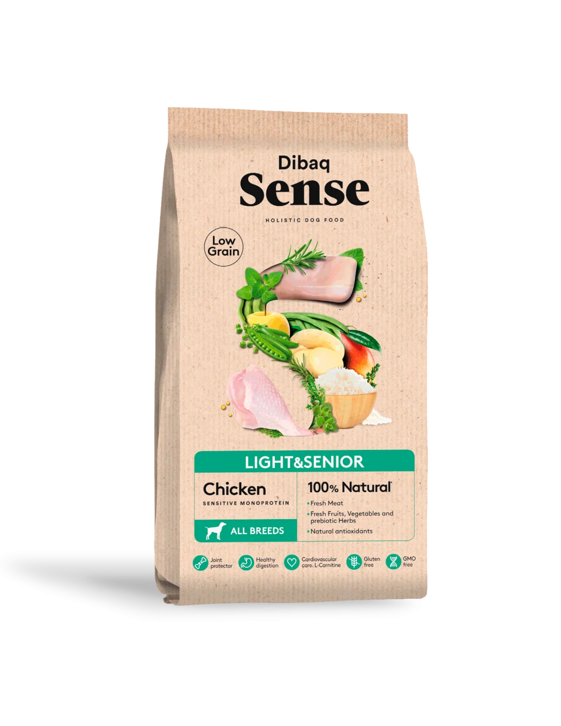 Dog Light & Senior All Breeds Chicken – Dibaq Sense - Image 2