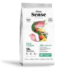Dog Light/Senior Grain Free Pato e Borrego – Dibaq Sense