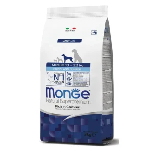 Dog Medium Puppy/Junior Frango – Monge
