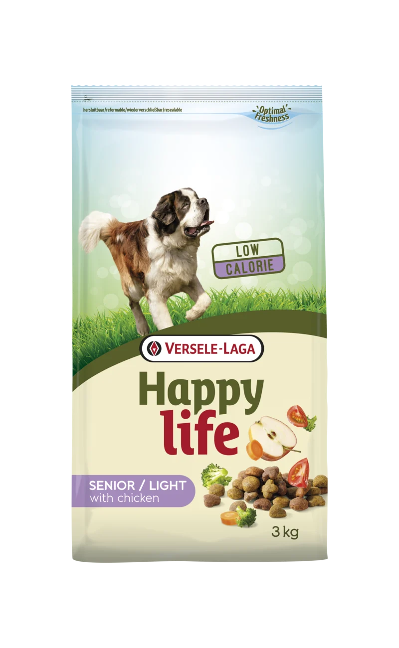 Dog Senior Light 15Kg – Happy Life