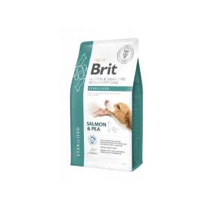 Dog Sterilised Salmão e Ervilha (Grain Free) – Brit