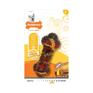 Dog Strong Chew Bacon Cheeseburger Medium – Nylabone
