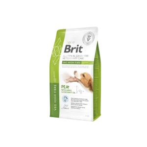 Dog Veg High Fibre Ervilha, Maça e Óleo de Coco (Grain Free) 2Kg – Brit
