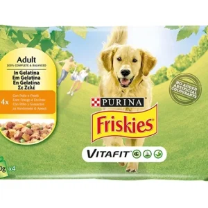 Dog Wet Adulto Com Cordeiro, Frango e Vaca 4x100Gr