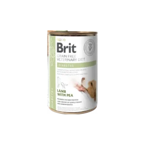 Dog Wet Diabetes Peru e Ervilha (Grain Free) 400Gr – Brit