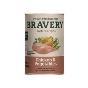 Dog Wet Frango e Vegetais – Bravery
