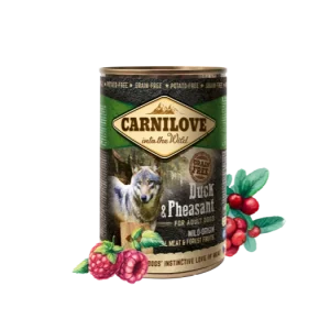 Dog Wet Pato e Faisão 400Gr – Carnilove