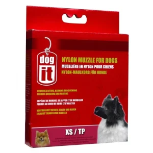Dogit Açaime em Nylon Preto – Açaime para cães