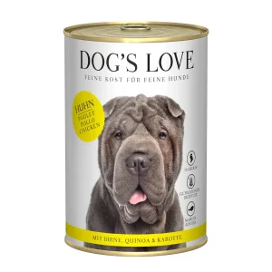 Dog's Love Adulto Frango em lata para cães
