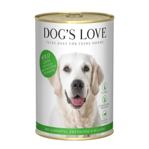Dog's Love Adulto Veado em lata para cães