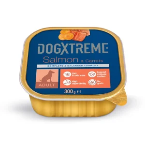 Dogxtreme Adult Salmão e Cenouras terrina para cães