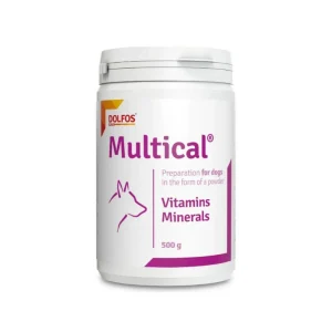 Dolfos Multical – Vitaminas e minerais para cães, 90 comprimidos