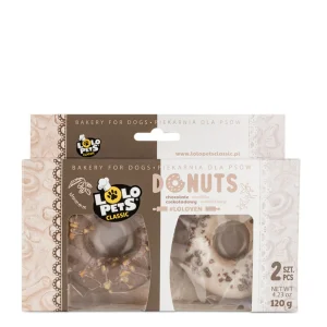 Donuts para c茫es "Baunilha e Chocolate" 2un - LoloPets
