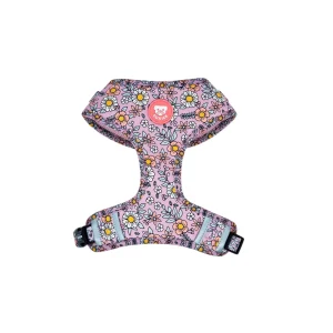 Dukier Flower Power Peitoral ajustável para cães