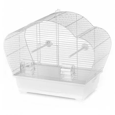Duvo Plus Gaiola Beta para aves – Medidas: 56,5 x 28 x 44,5 cm