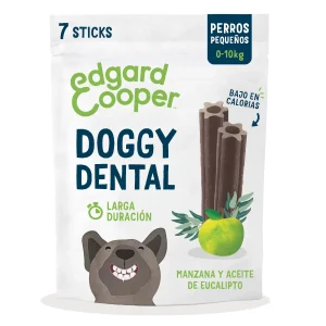 Edgard&Cooper Snacks Dentários Maçã e Eucalipto para cães de raça pequena
