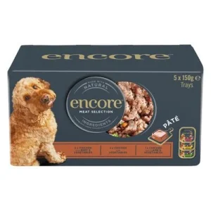 Encore patê em latas 5 x 150 g para cães - Pack misto