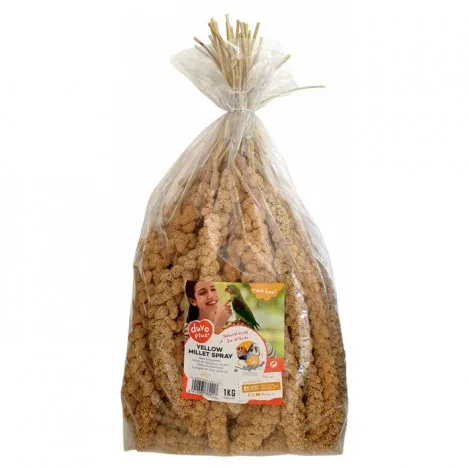 Espigas de painço para aves – Duvo Plus – Quantidade: 1 kg