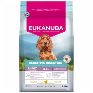 Eukanuba Special Care Sensitive Digestion Puppy com frango e peru