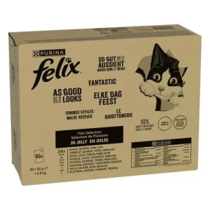 Felix As good as it looks Saquetas 80 x 85 g - Jumbopack