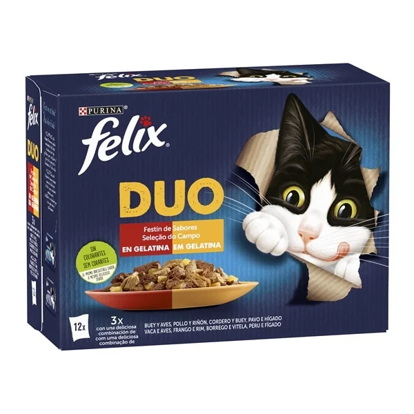 FELIX Fantastic Duo Delicious Seleção do Campo 12*85g - Image 2