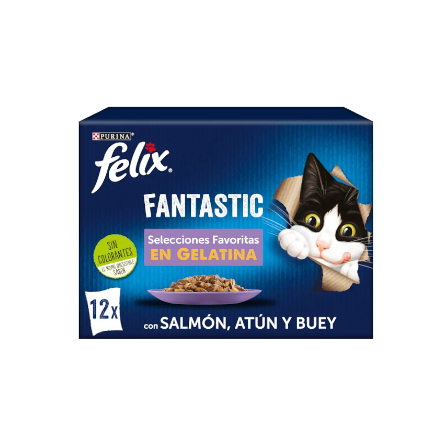 Felix Fantastic Seleções Favoritas saquetas em geleia