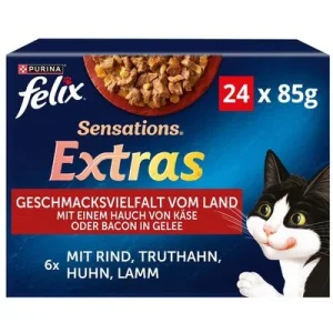Felix "Sensations Extras" Saquetas 24 x 85 g