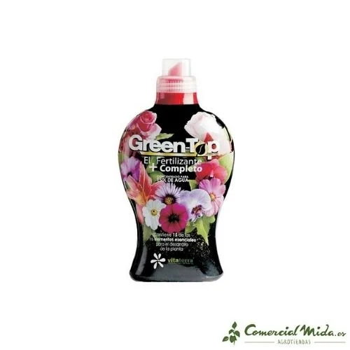Fertilizante Líquido VITATERRA Greentop Premium 750 ml