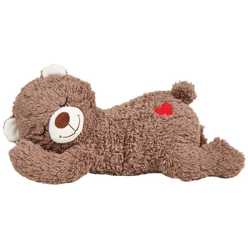 FOFOS Urso de Peluche com Batimento Cardíaco para Cães e Gatos