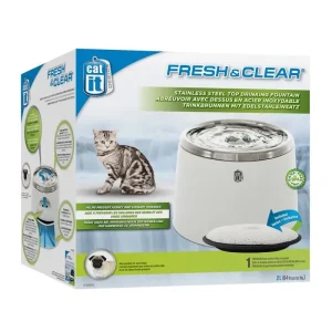 FONTE CATIT BRANCO/INOX 2Lt