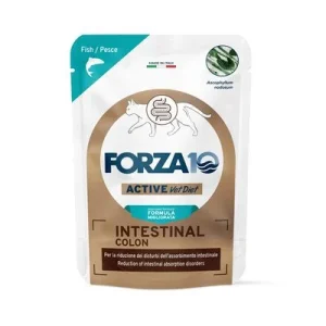 Forza 10 Intestinal Colon Active Vet Diet para gatos 12 x 80 g