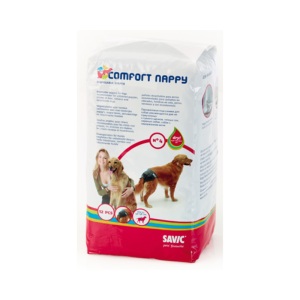 Fraldas descartáveis para cães Confort Nappy Savic