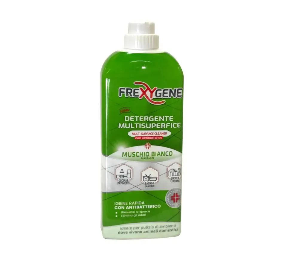 Frexygene Detergente Multi-Superfície Antibacteriano Mushio Bianco 1L