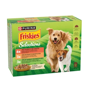 Friskies Frango e Cordeiro comida húmida para cães