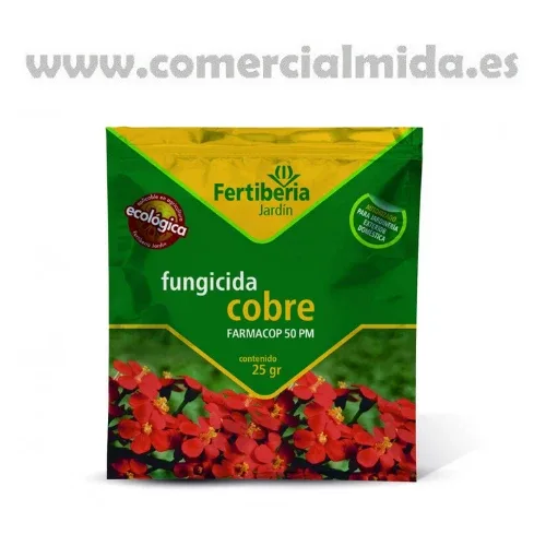 Fungicida de cobre FERTIBERIA, Farmacorp 50 pm