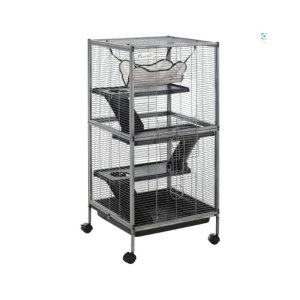 Gaiola grande para roedores – 3 pisos – 52 x 52 x 113,5 cm
