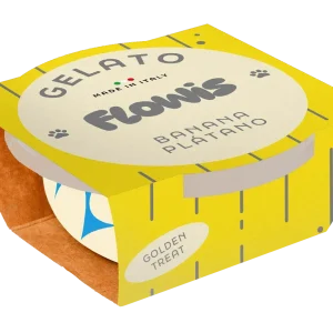 Gelado para c茫es Flowis - Banana