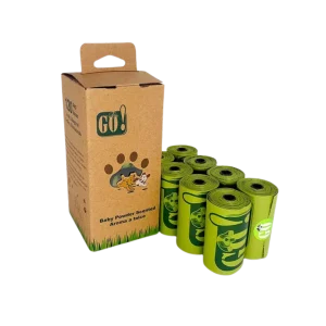 GO POOP Sacos X 120 – Sacos para Dejetos Caninos Biodegradáveis