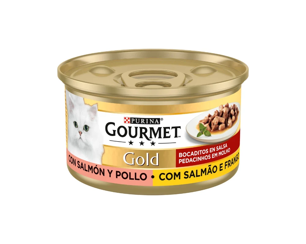 Gold Salmão E Frango (Bocaditos En Salsa) – Gourmet